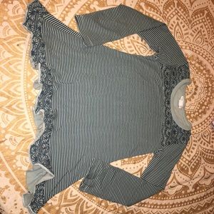 NWOT! Washed but never worn! Longsleeve stripe top